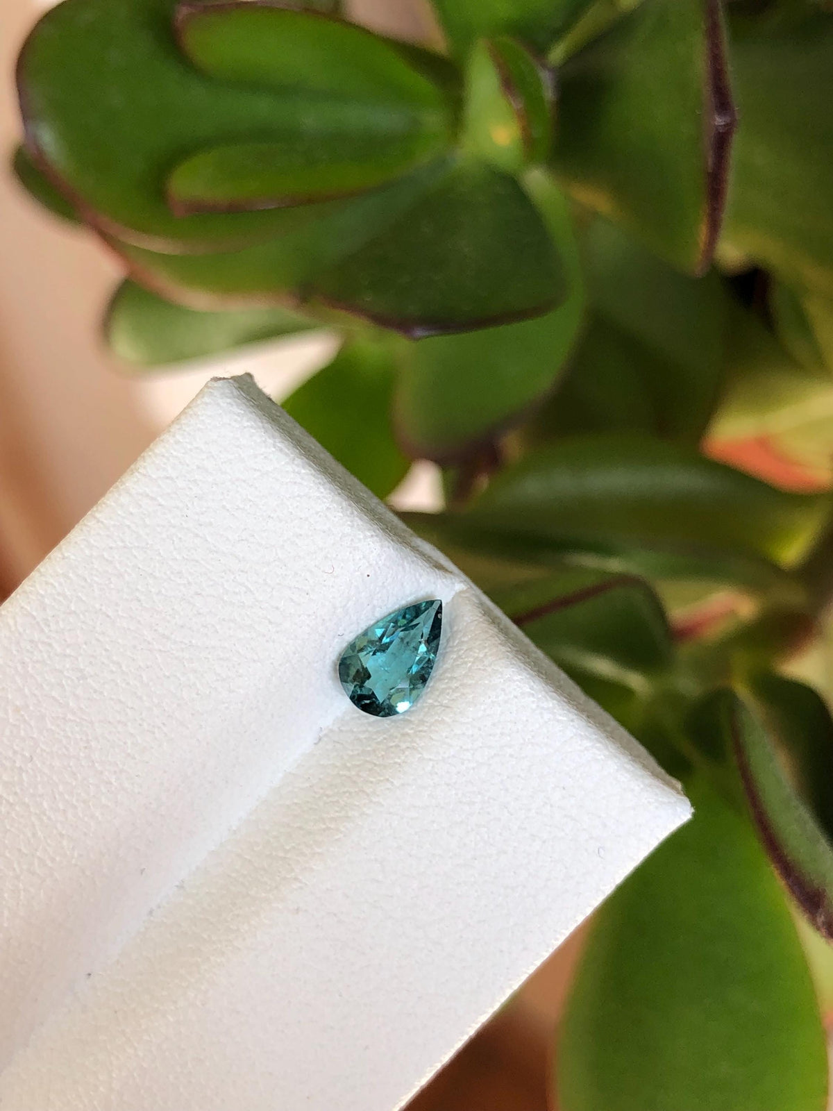 Natural Parti-Color Blue Tourmaline 0.46 ct
