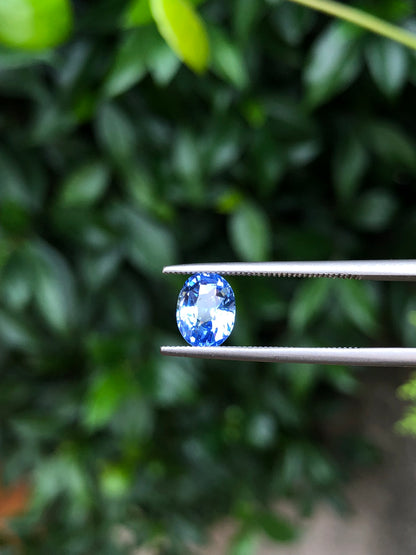Zaffiro Ceylon 100% naturale 2.01 Ct