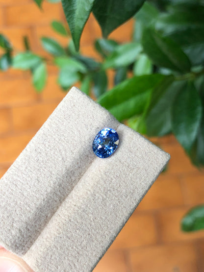 Zaffiro Ceylon 100% naturale 2.01 Ct