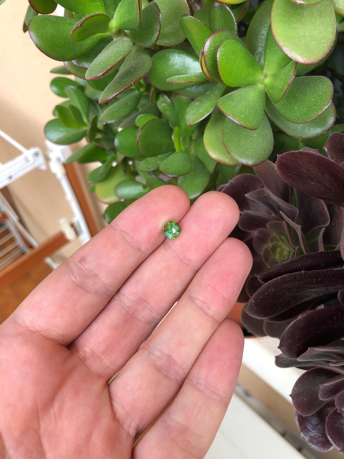 Natural green/blue Tourmaline 1.12 ct,