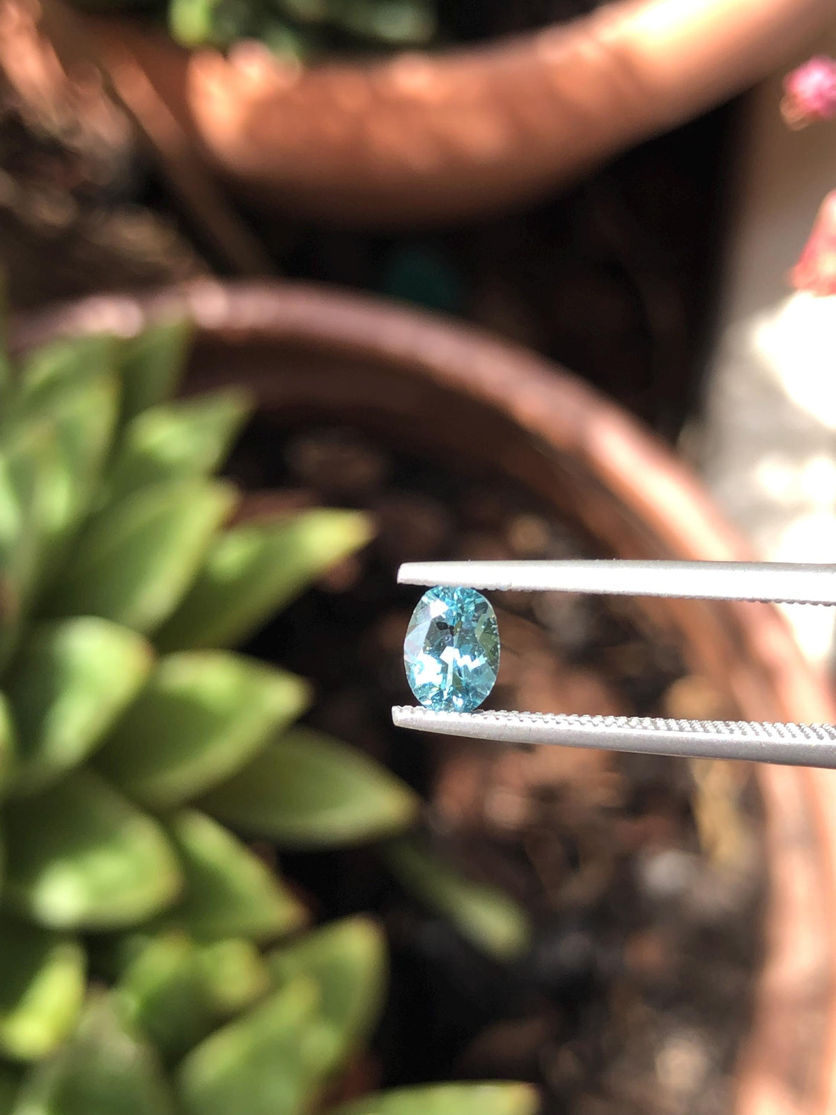 Natural Blue Tourmaline 0.46 ct, Madagascar