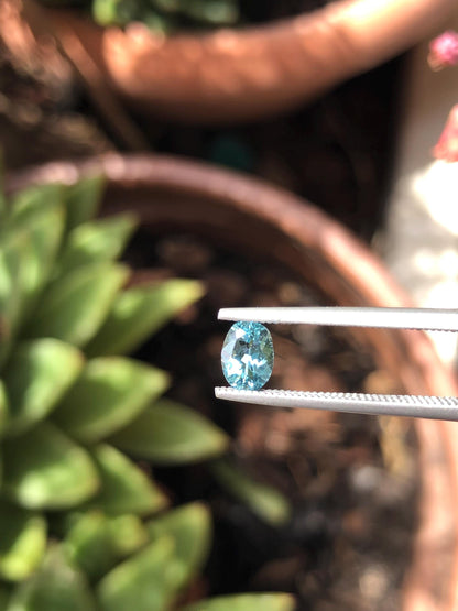 Natural Blue Tourmaline 0.46 ct, Madagascar