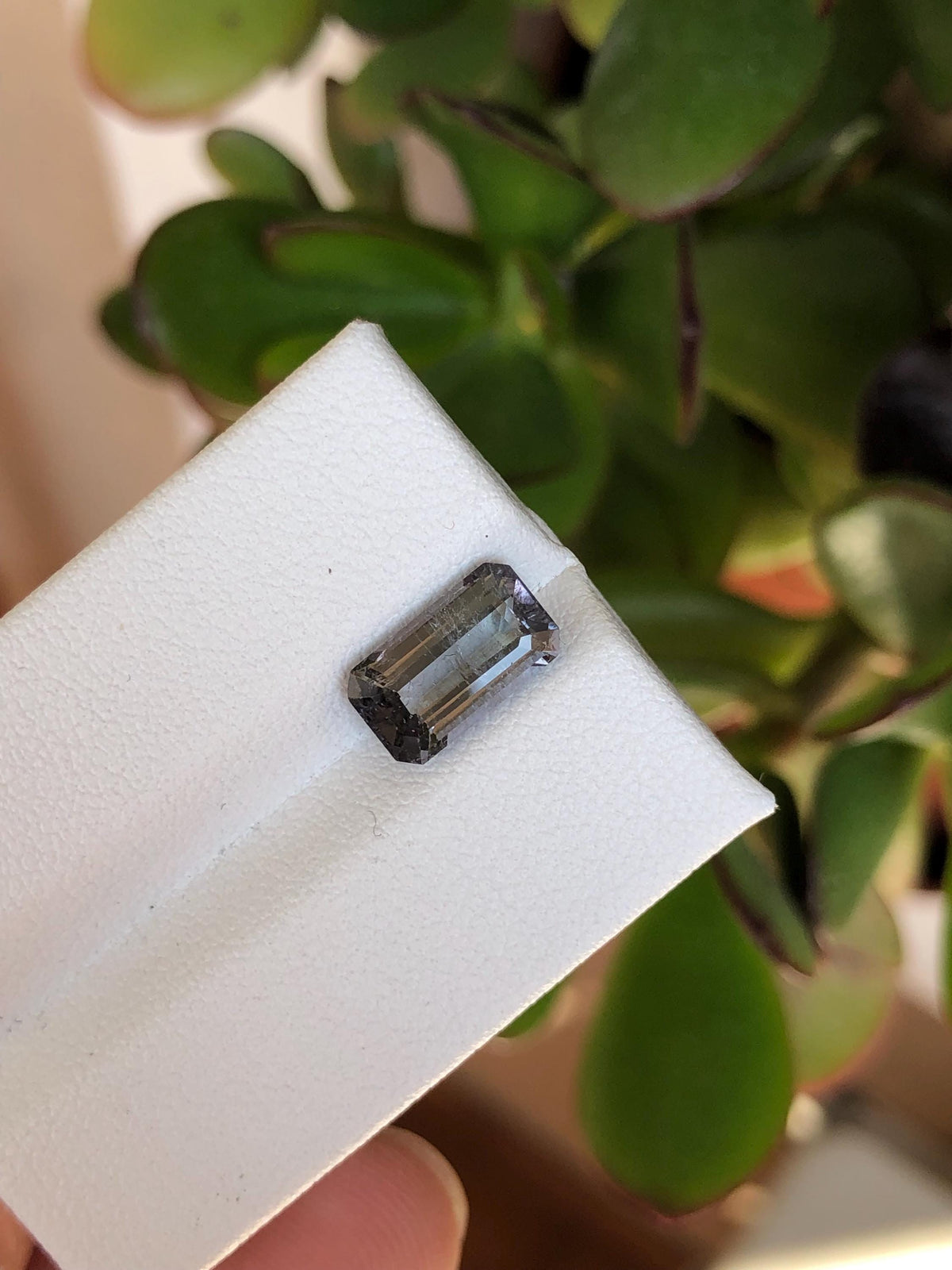 Natural Rare Metallic Grey Tourmaline 2.51 ct