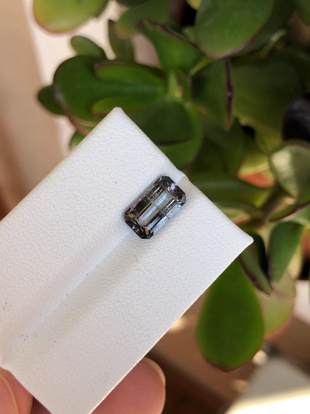Natural Rare Metallic Grey Tourmaline 2.51 ct
