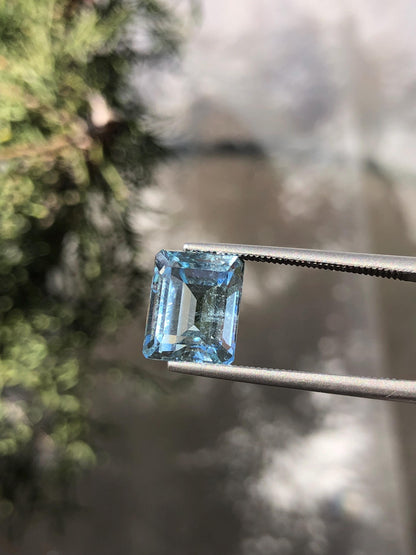 Natural Blue Aquamarine 4.14 ct, Pakistan