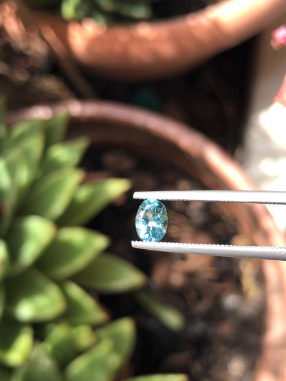 Natural Blue Tourmaline 0.46 ct, Madagascar