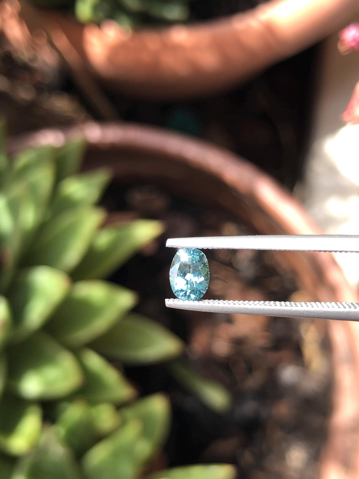 Natural Blue Tourmaline 0.46 ct, Madagascar