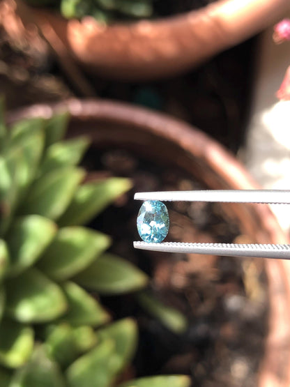 Natural Blue Tourmaline 0.46 ct, Madagascar
