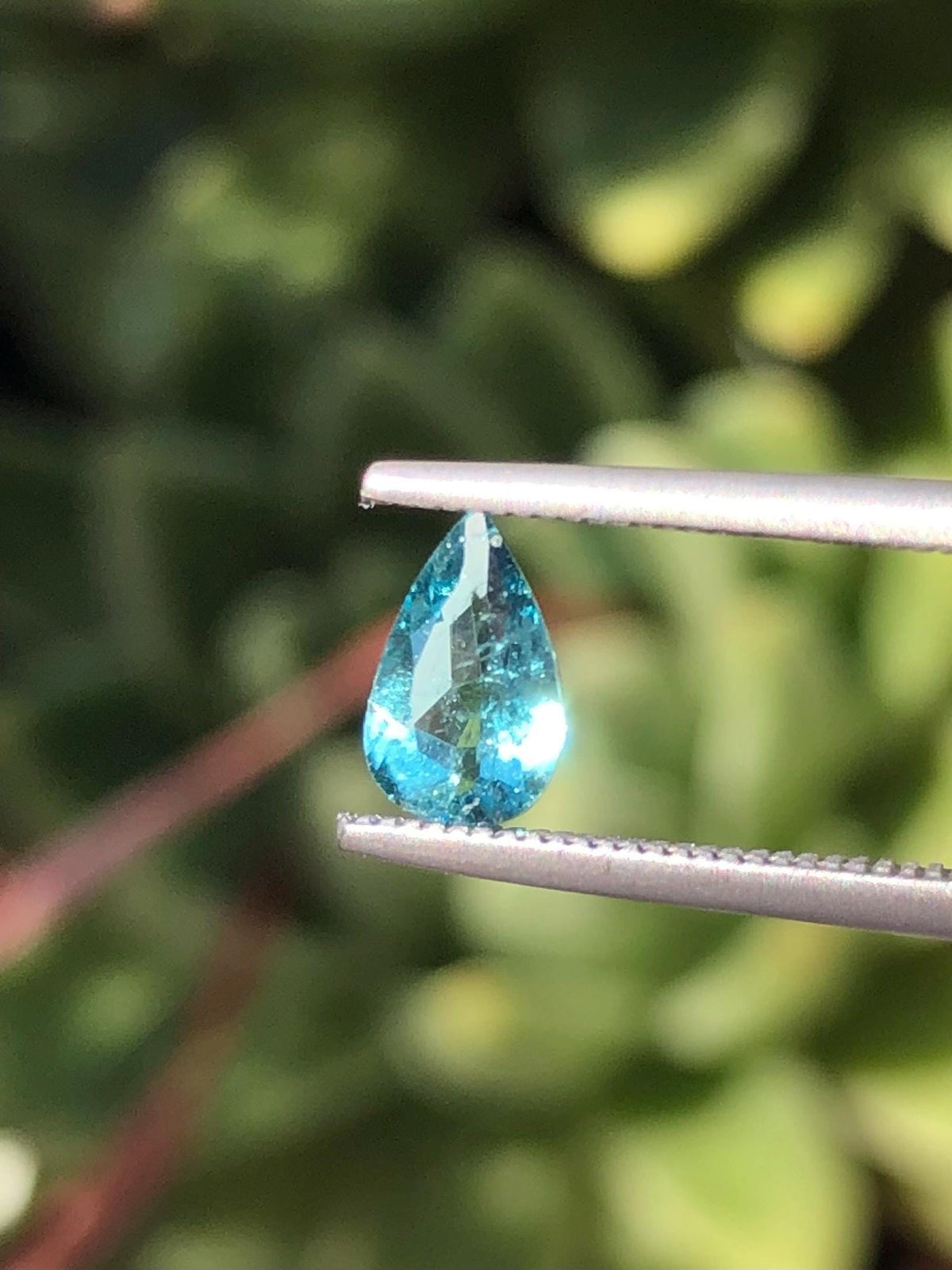 Natural Parti-Color Blue Tourmaline 0.46 ct