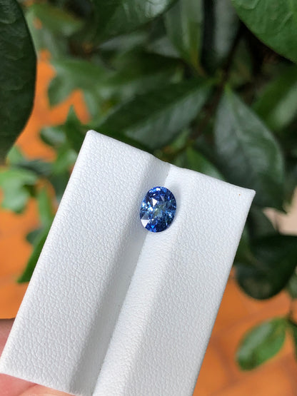 Zaffiro Ceylon 100% naturale 2.01 Ct