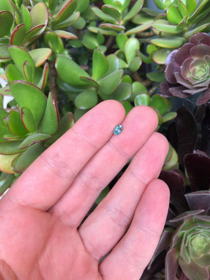 Natural Blue Tourmaline 0.46 ct, Madagascar