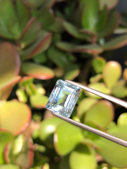 Natural Blue Aquamarine 4.14 ct, Pakistan