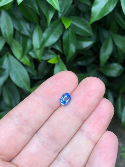 Zaffiro Ceylon 100% naturale 2.01 Ct