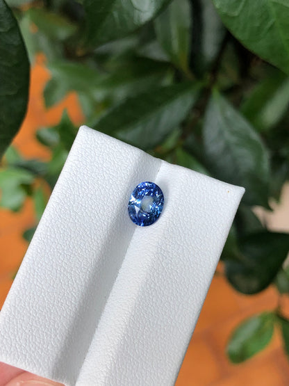 Zaffiro Ceylon 100% naturale 2.01 Ct