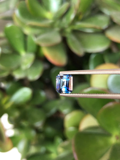 Zaffiro Bicolore Sri Lanka 1.05 ct