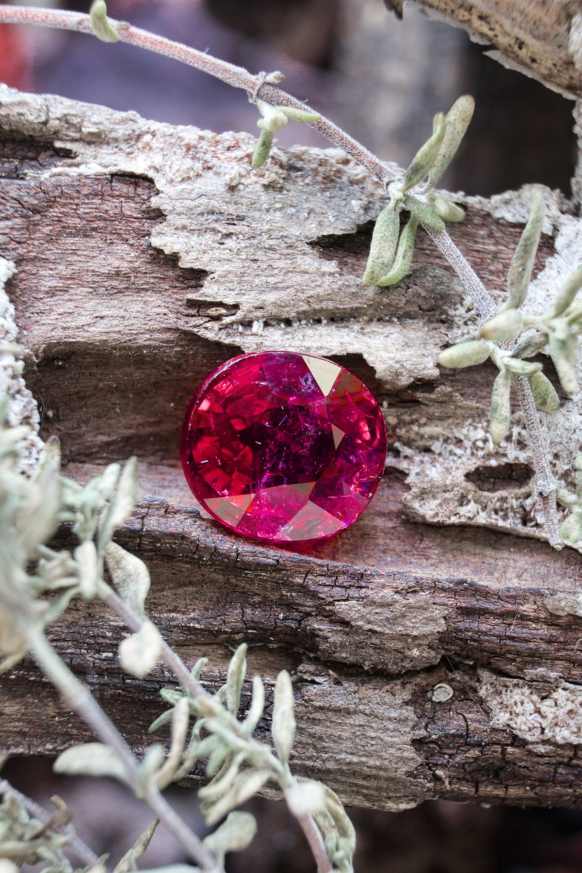 Natural Red Rubellite Tourmaline 2.07 ct, Afghanistan