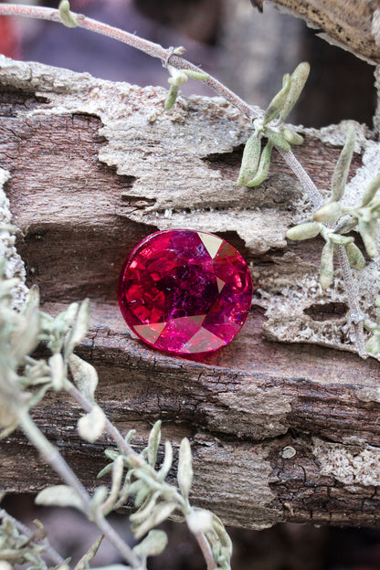Natural Red Rubellite Tourmaline 2.07 ct, Afghanistan