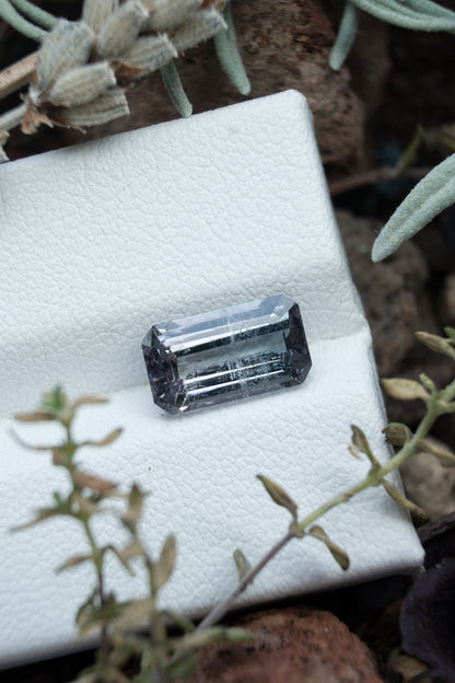 Natural Rare Metallic Grey Tourmaline 2.51 ct