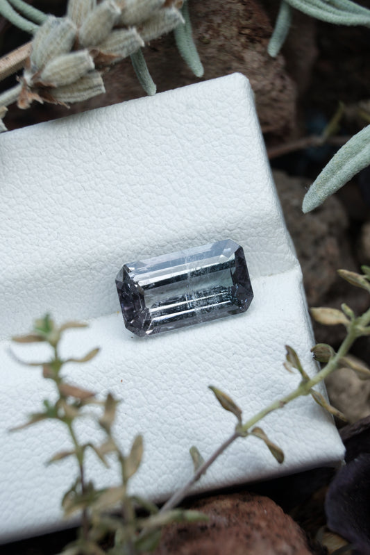 Natural Rare Metallic Grey Tourmaline 2.51 ct