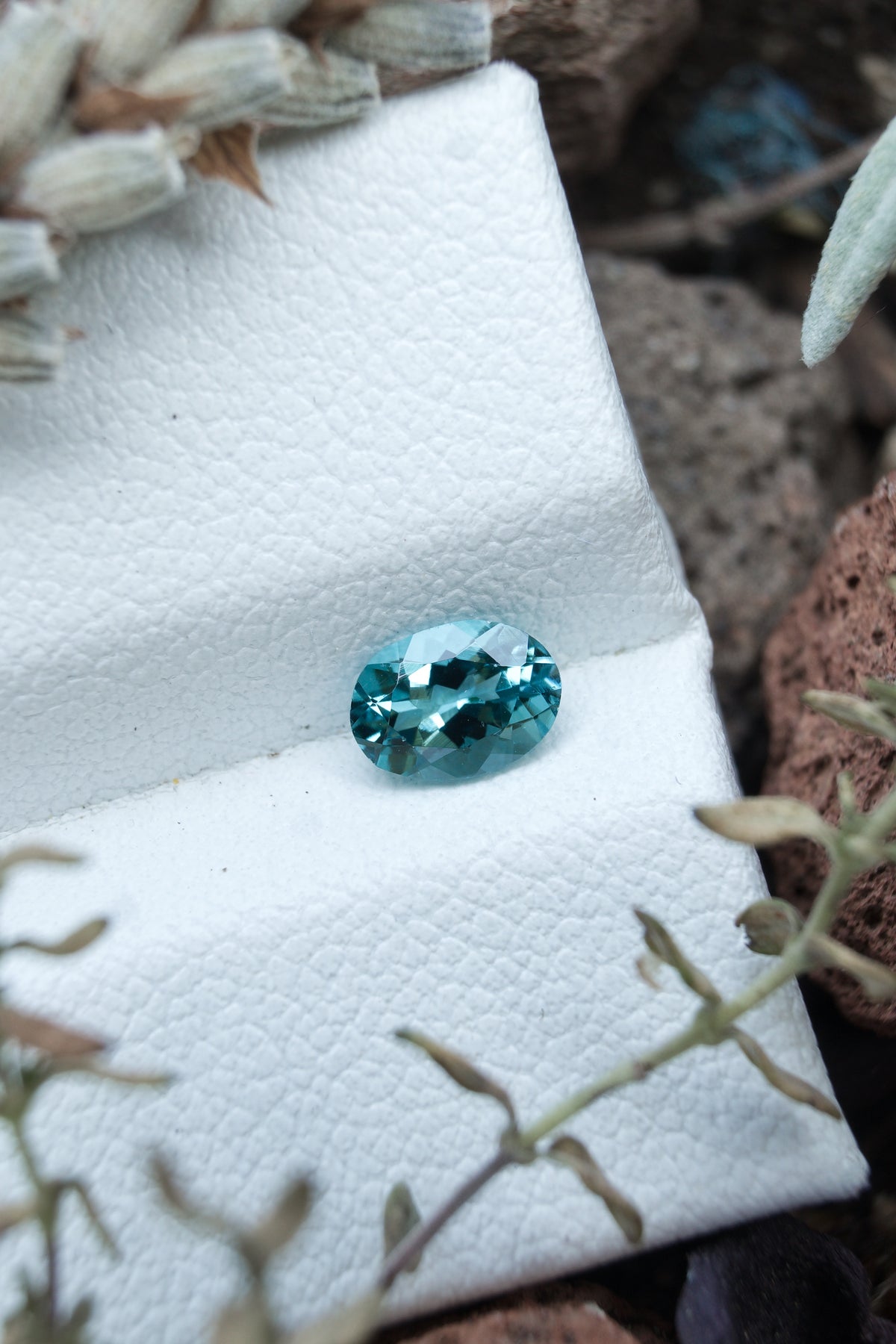 Natural Blue Tourmaline 0.46 ct, Madagascar