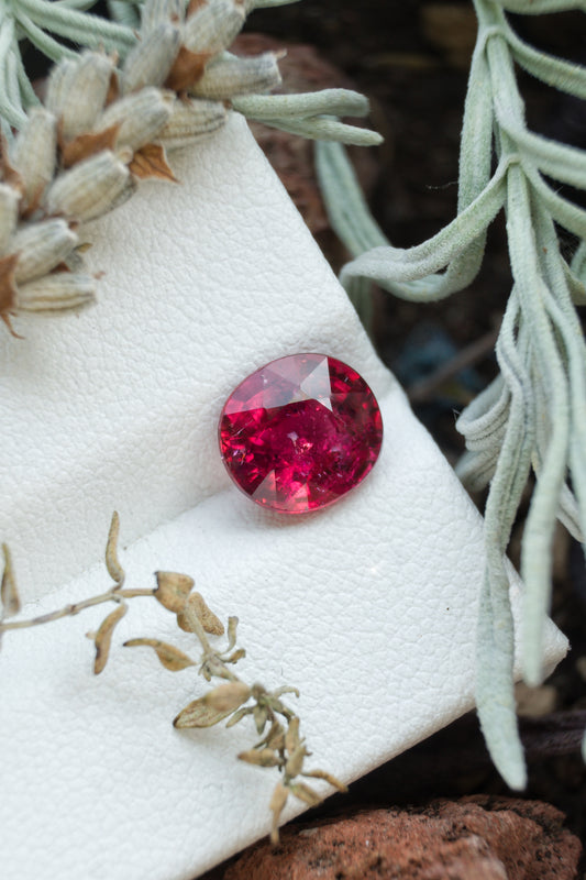 Natural Red Rubellite Tourmaline 2.07 ct, Afghanistan