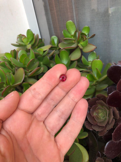 Natural Red Rubellite Tourmaline 2.07 ct, Afghanistan