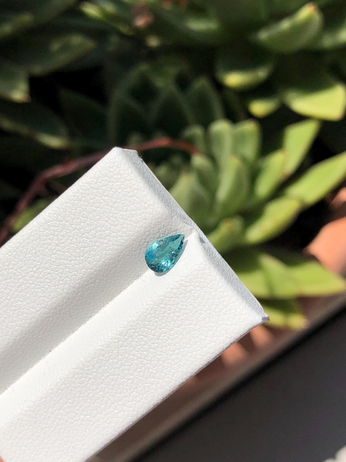 Natural Parti-Color Blue Tourmaline 0.46 ct