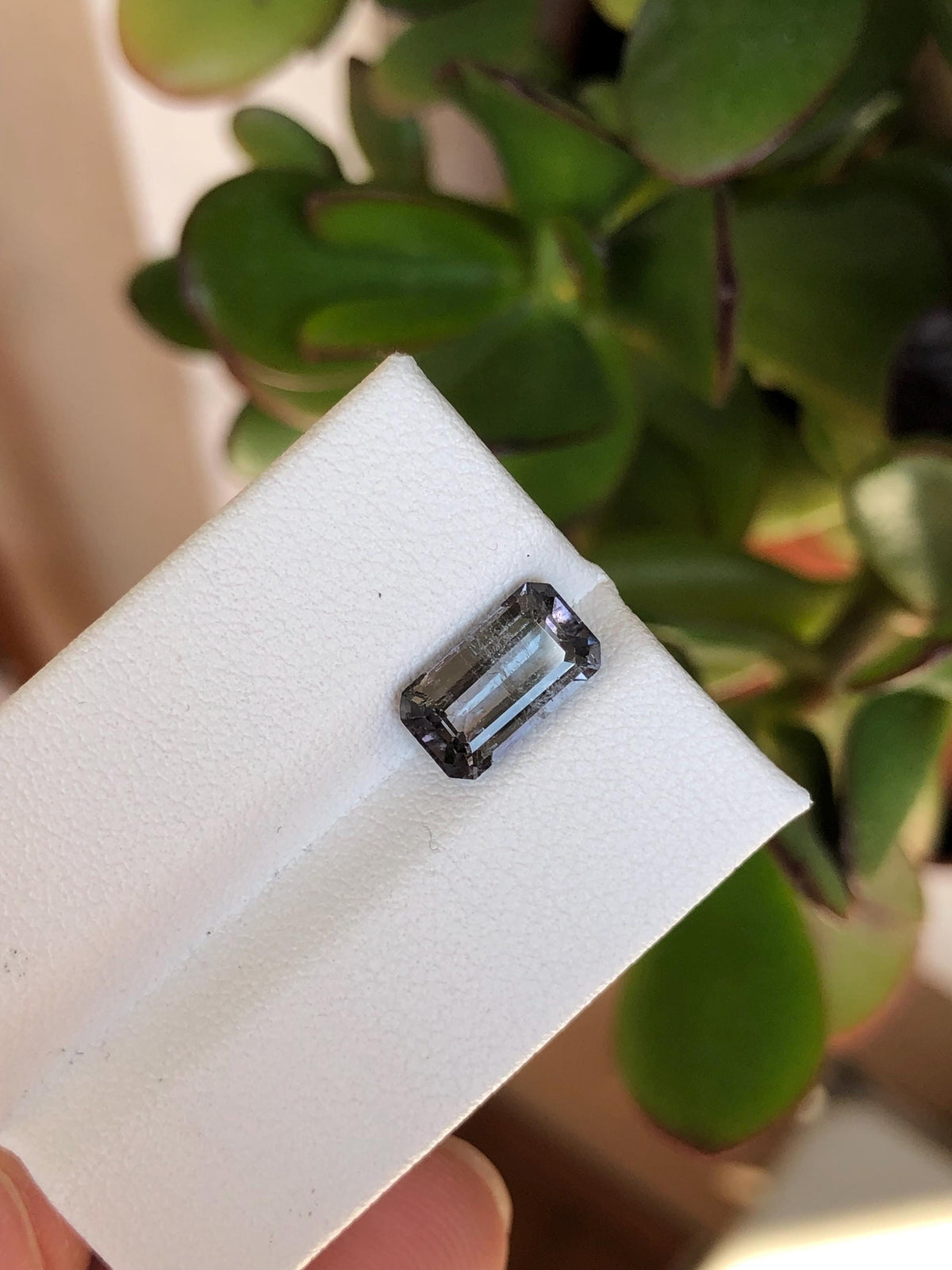 Natural Rare Metallic Grey Tourmaline 2.51 ct