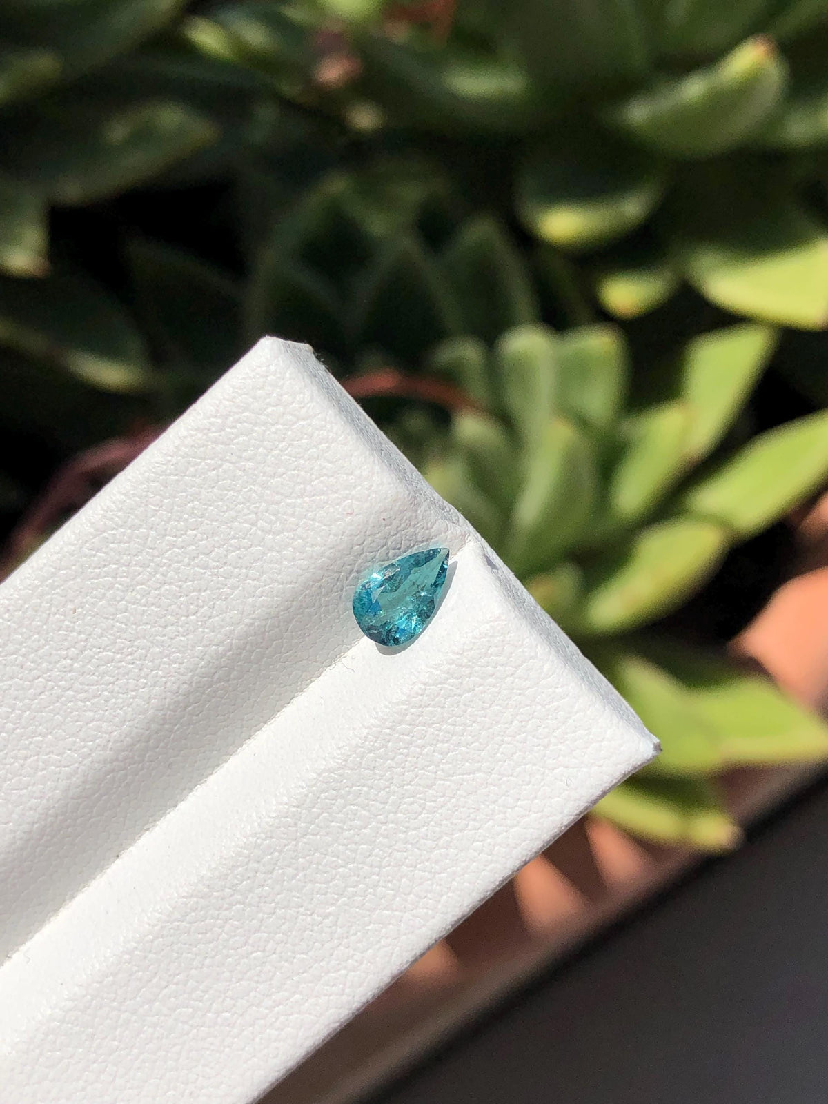 Natural Parti-Color Blue Tourmaline 0.46 ct